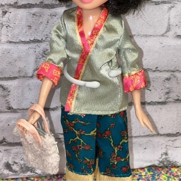 Bratz Slumber Party Jade Fashion Doll 2002 Original Sleepover Pajamas - Picture 7 of 15